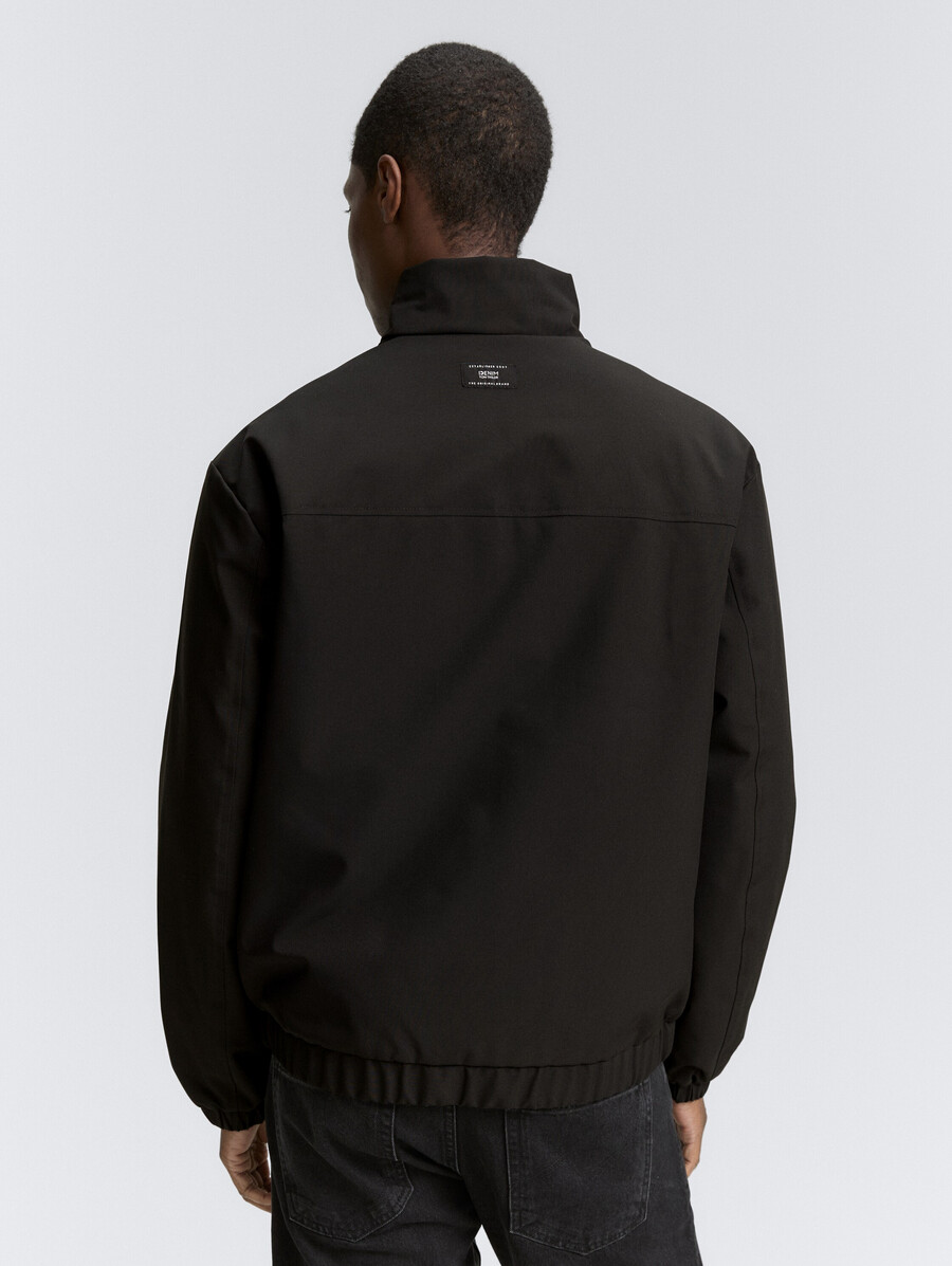 blousonjacke mit stehkragen