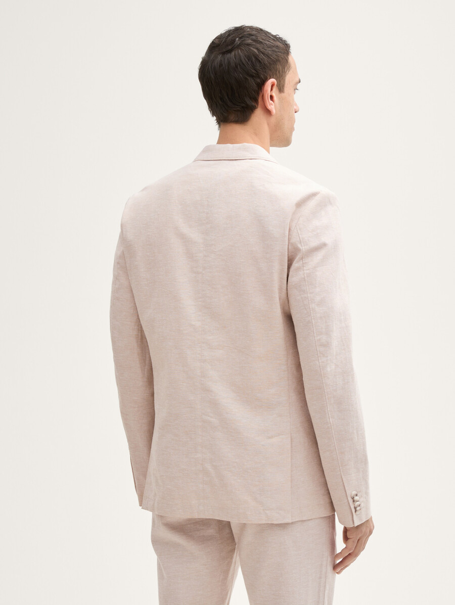 jacke mit leinenanteil