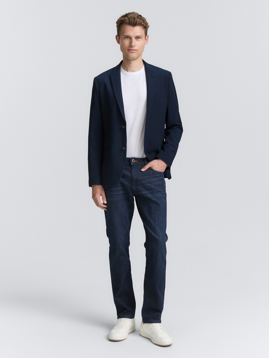 jacke in regulärer passform