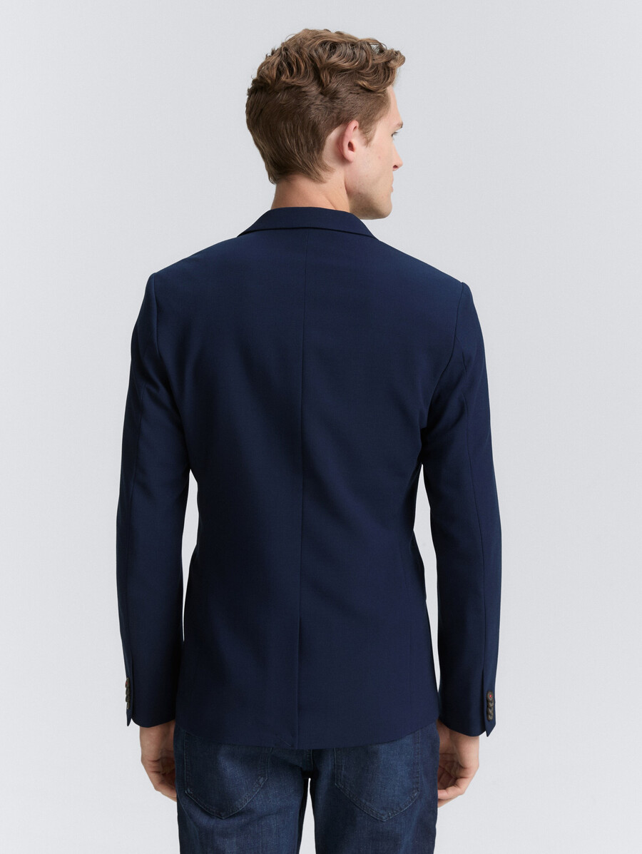 jacke in regulärer passform