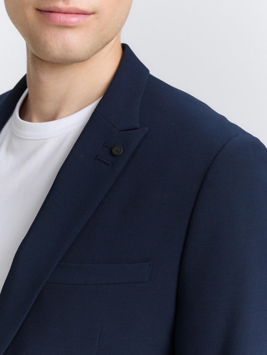 jacke in regulärer passform
