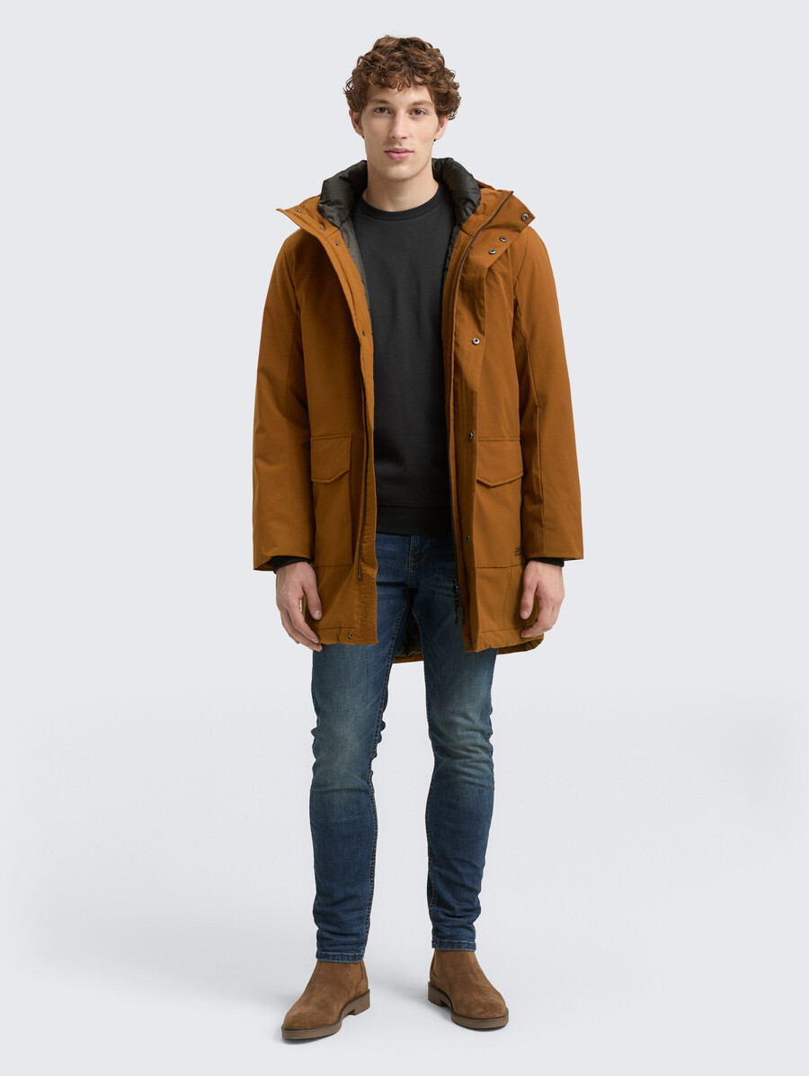 parka mit wasserabweisender funktion