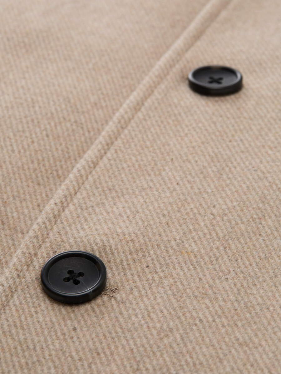 2-in-1 wollmantel mit herausnehmbarer innenjacke