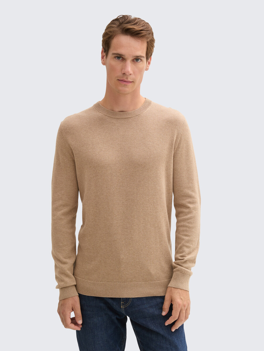 strickpullover aus baumwolle