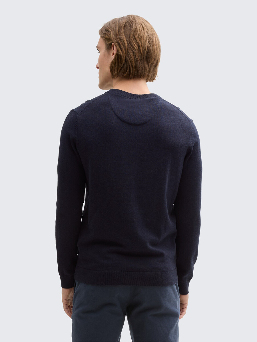 strickpullover aus baumwolle