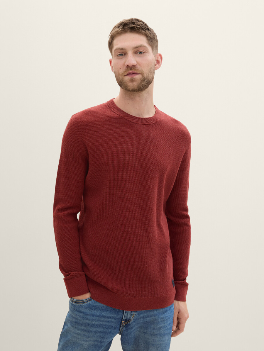 strickpullover aus baumwolle