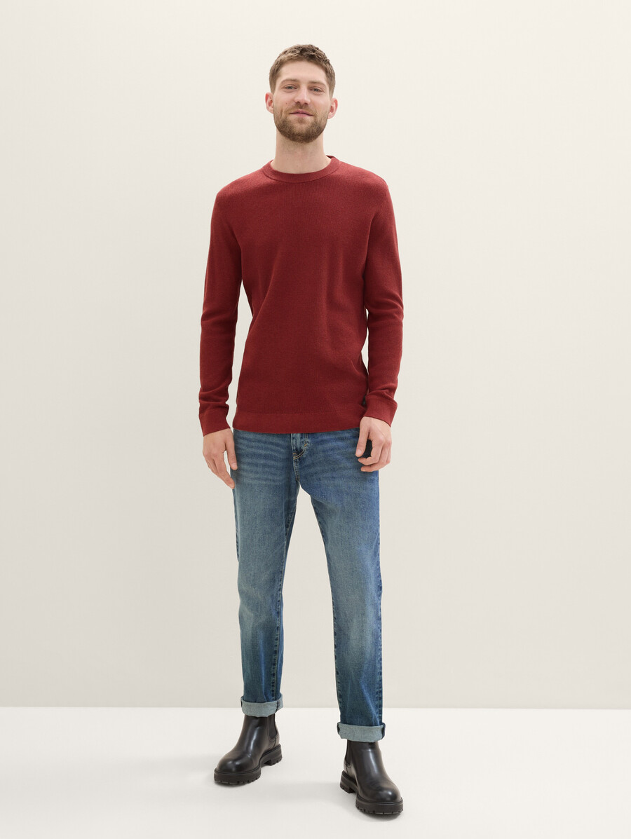 strickpullover aus baumwolle