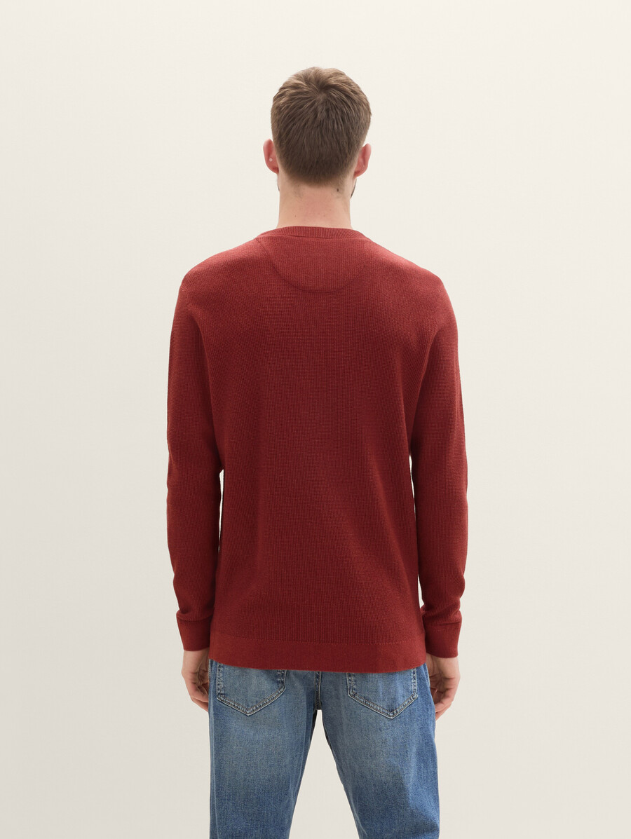strickpullover aus baumwolle