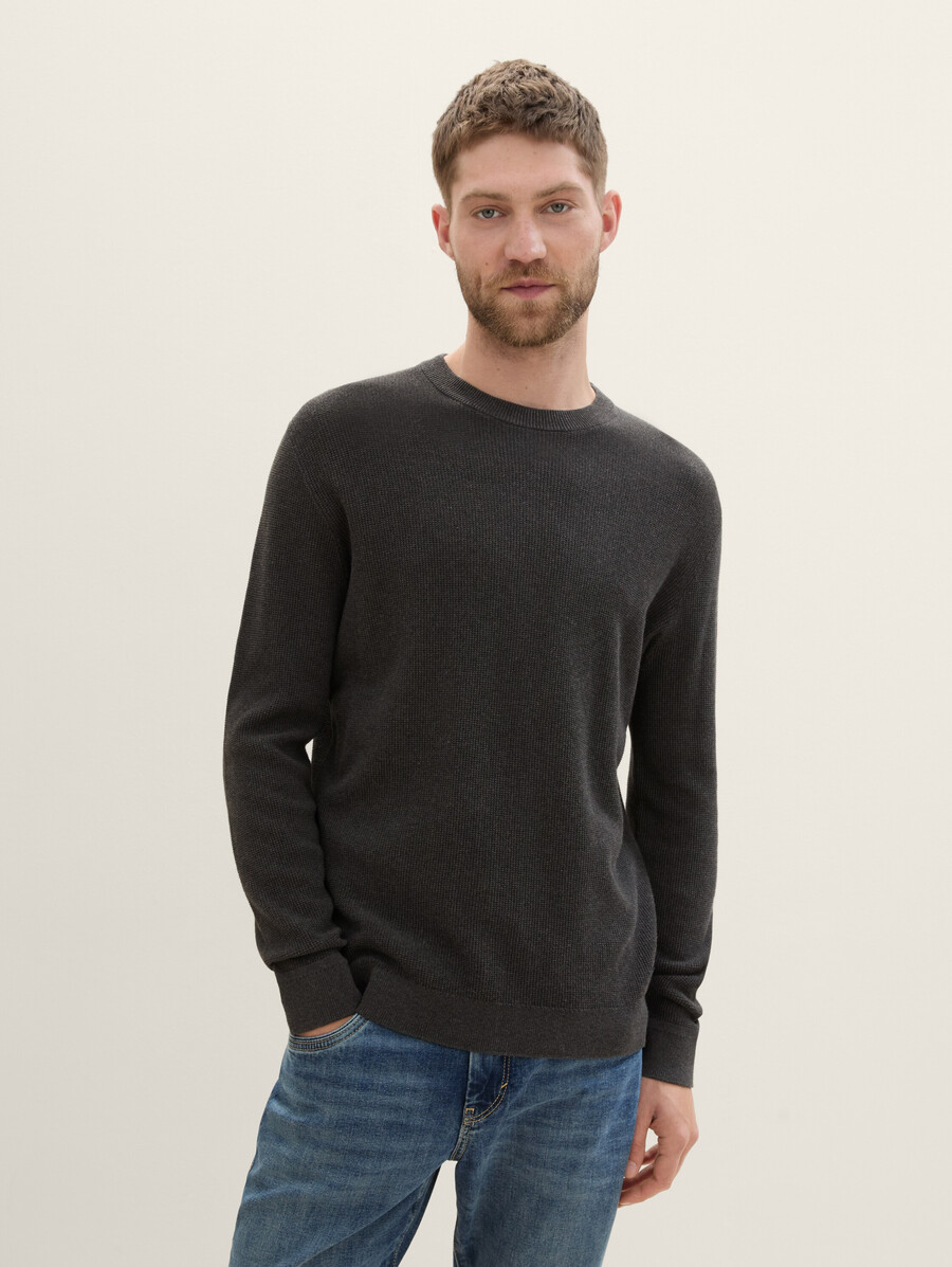 strickpullover aus baumwolle