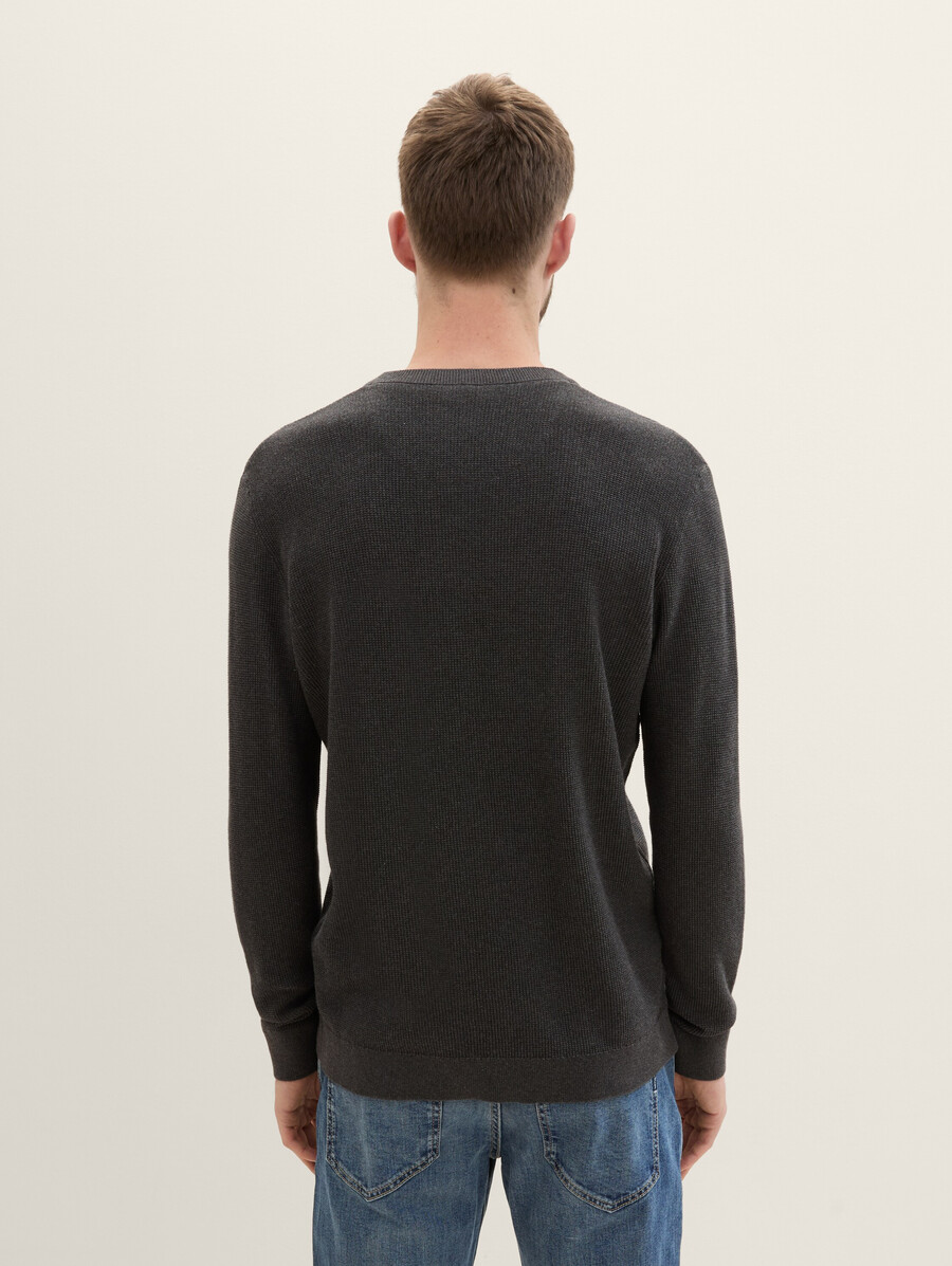 strickpullover aus baumwolle