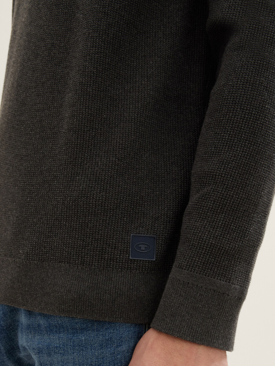 strickpullover aus baumwolle