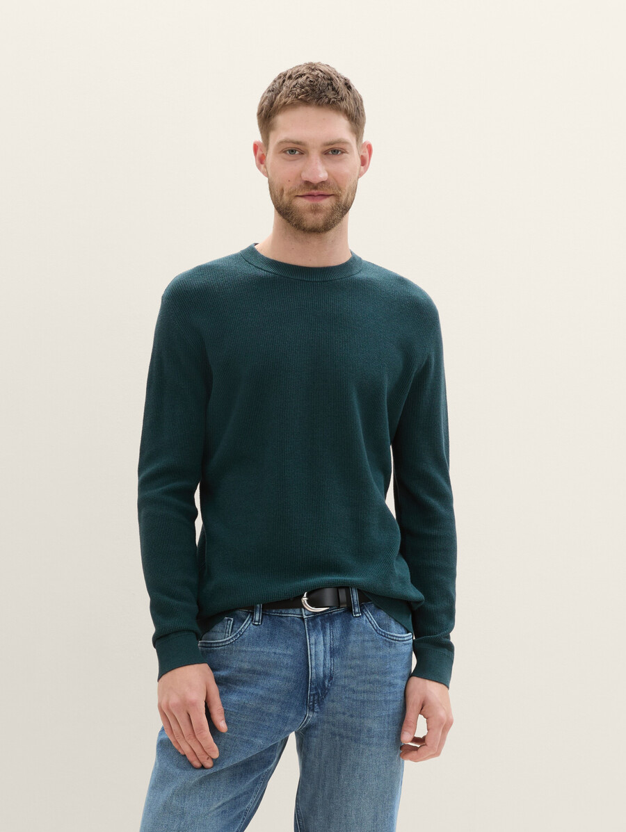 strickpullover aus baumwolle