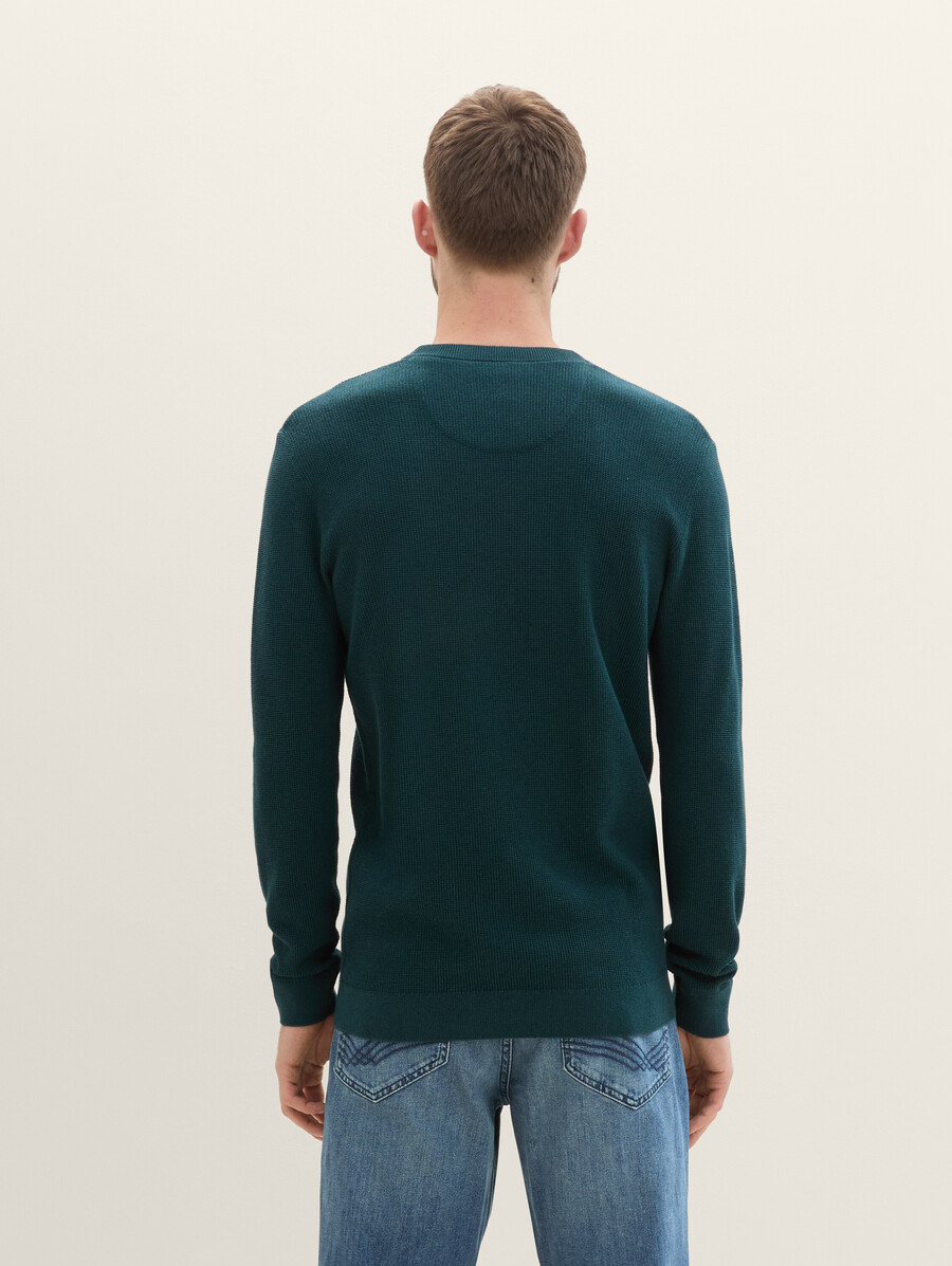 strickpullover aus baumwolle