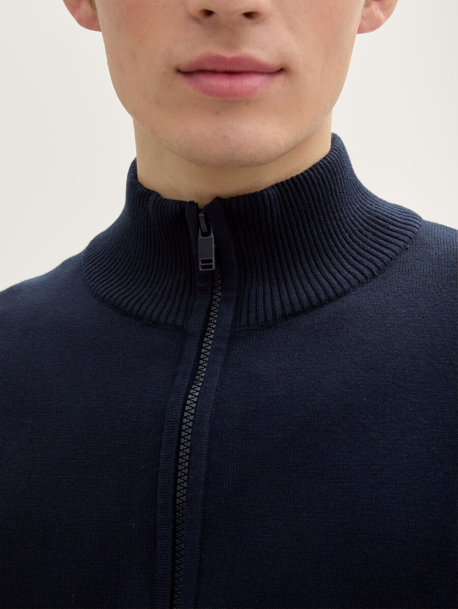 basic knit troyer