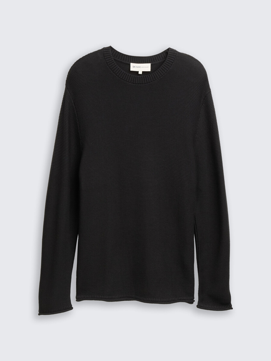 strickpullover in lockerer passform