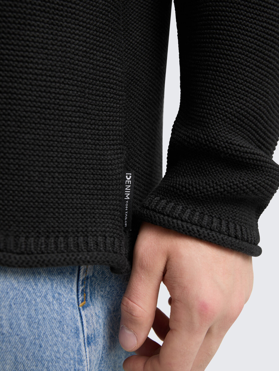 strickpullover in lockerer passform