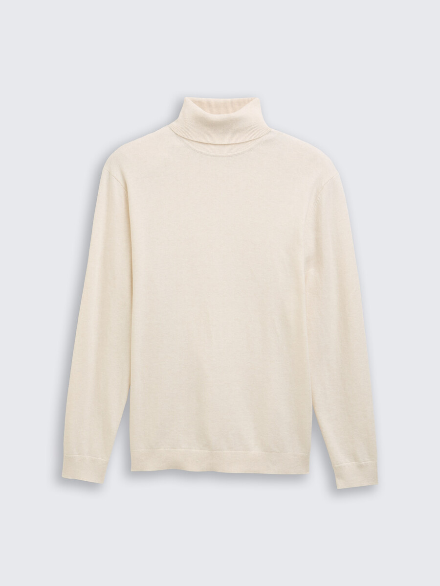 rollkragenpullover aus kaschmirmischung