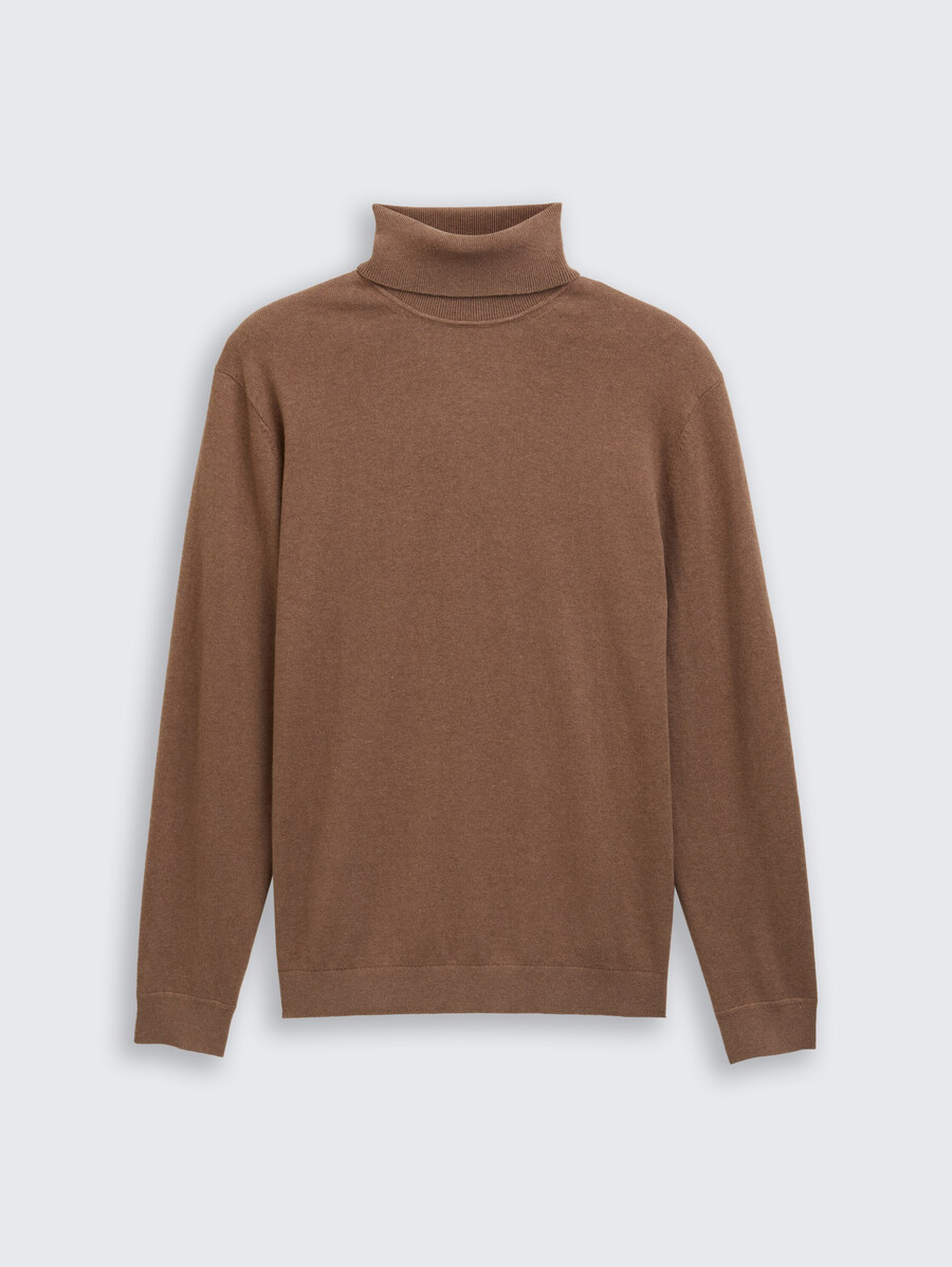 rollkragenpullover aus kaschmirmischung