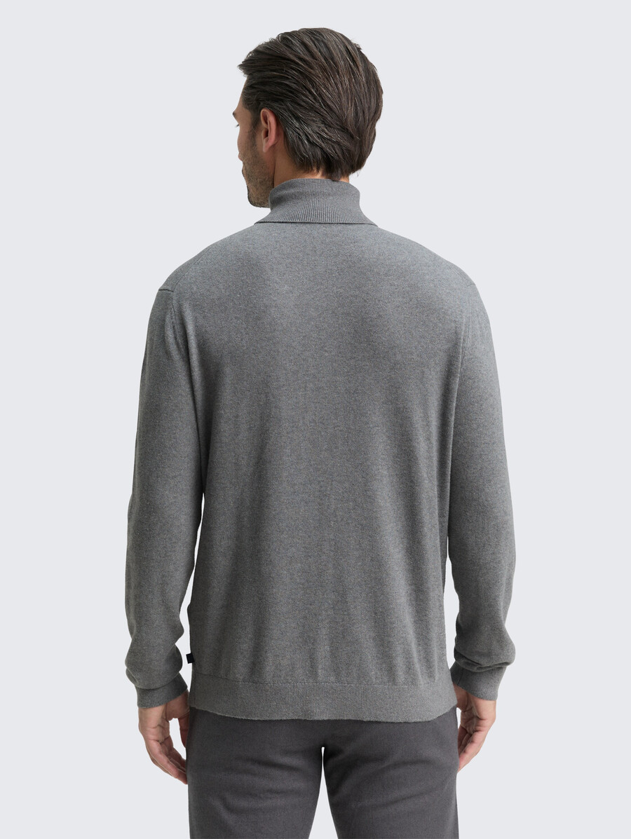 rollkragenpullover aus kaschmirmischung