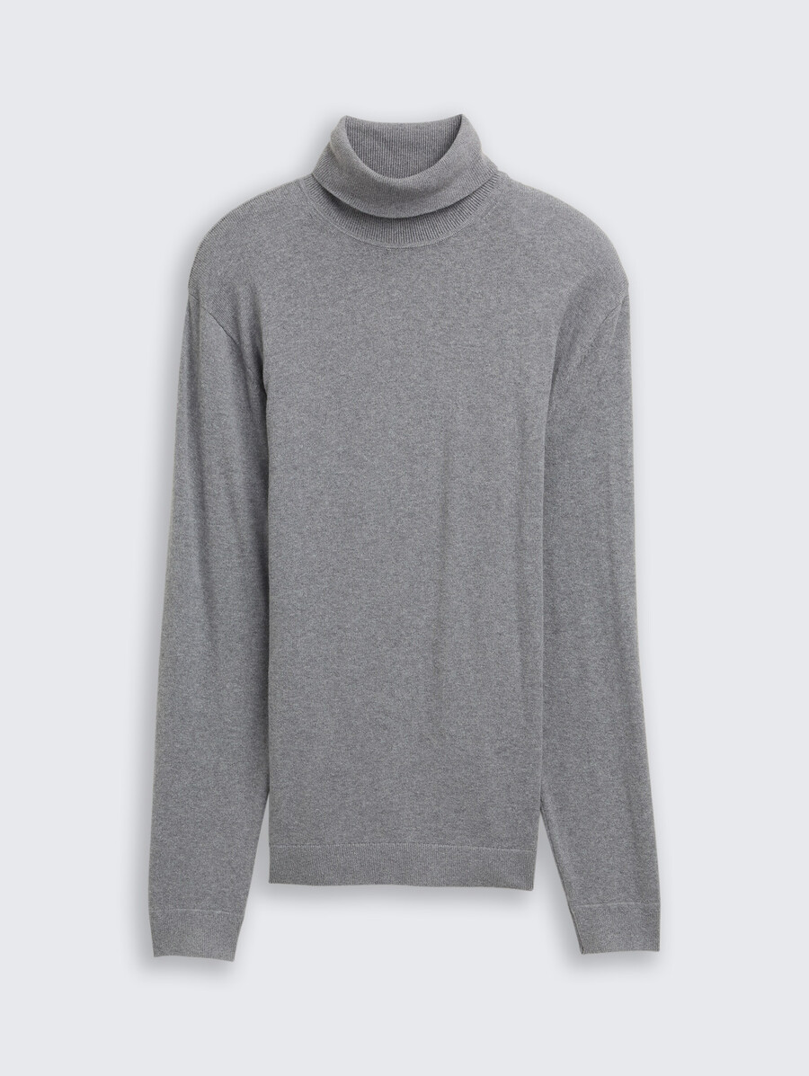 rollkragenpullover aus kaschmirmischung