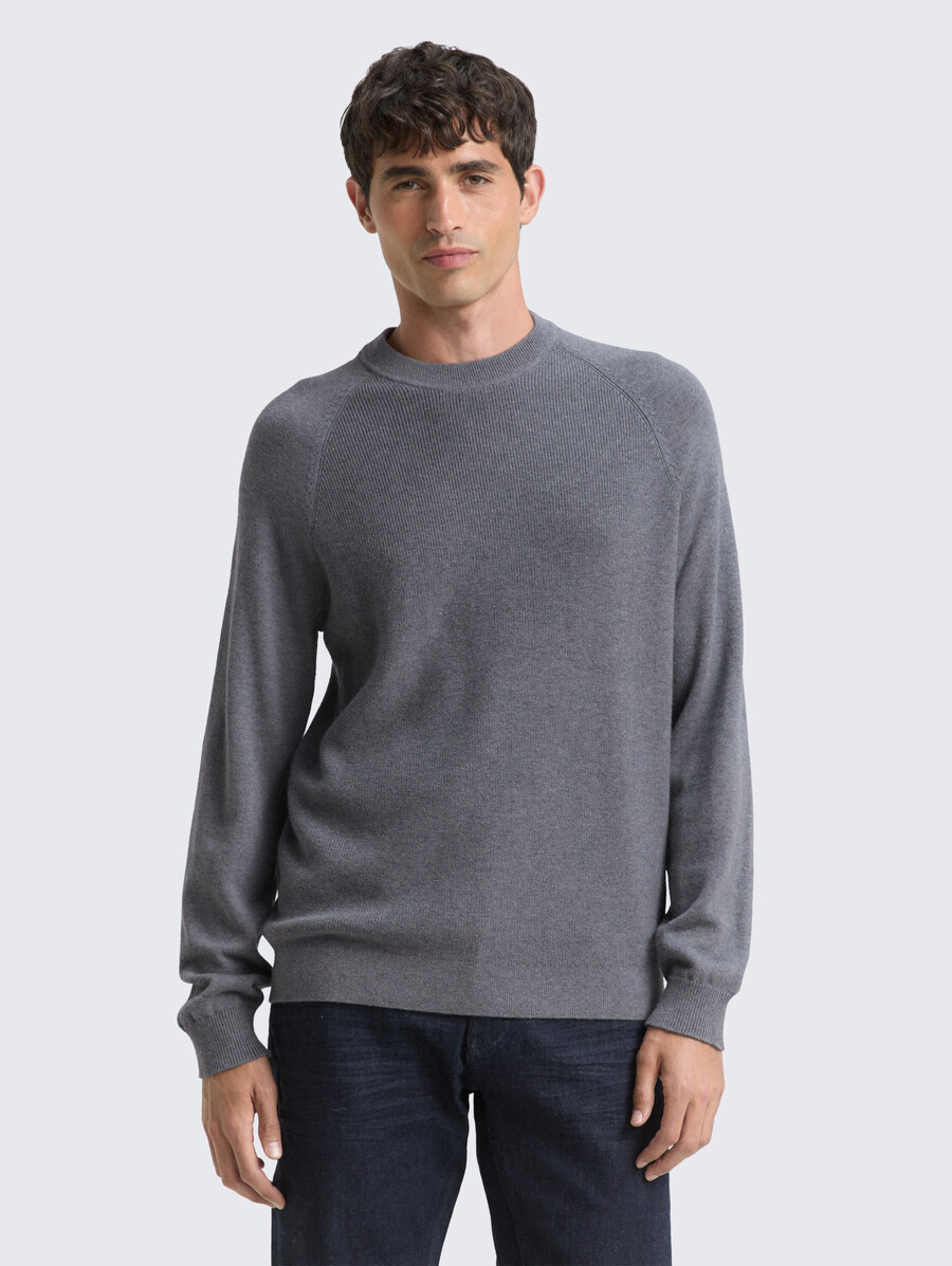strickpullover mit wollanteil