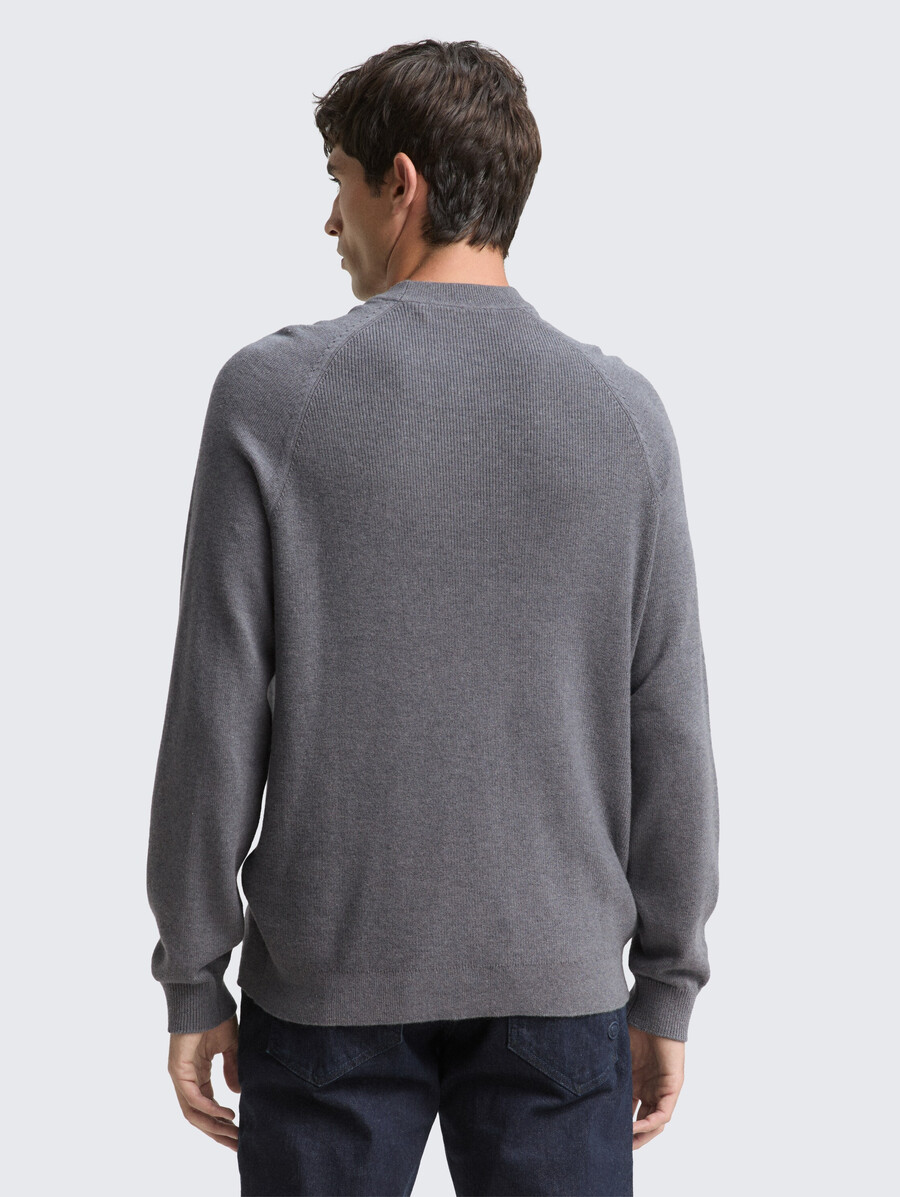 strickpullover mit wollanteil