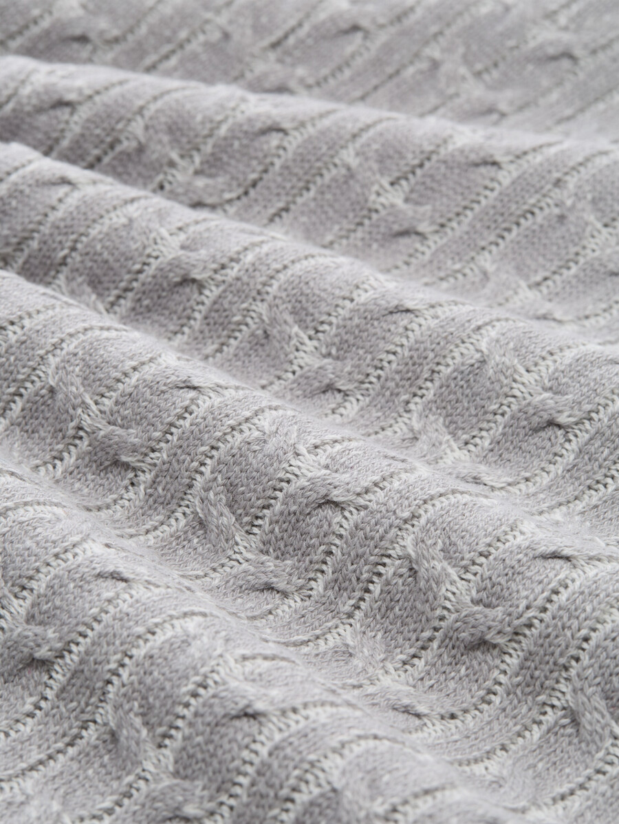 troyer strickpullover mit zopfmuster