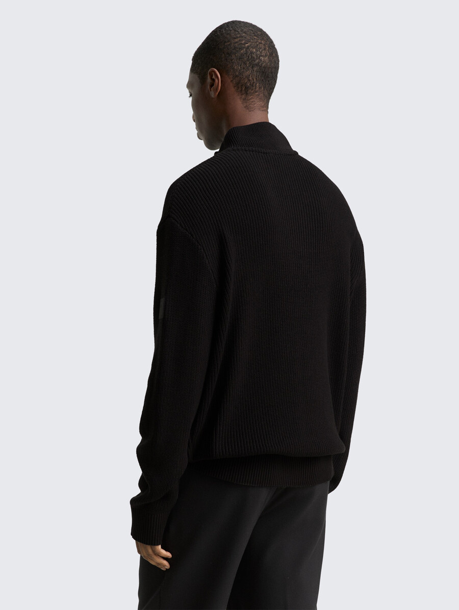 troyer strickpullover in lockerer passform
