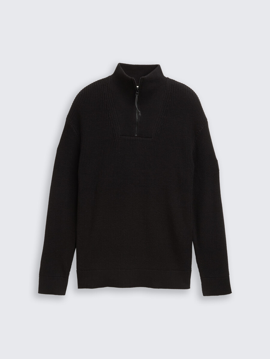 troyer strickpullover in lockerer passform