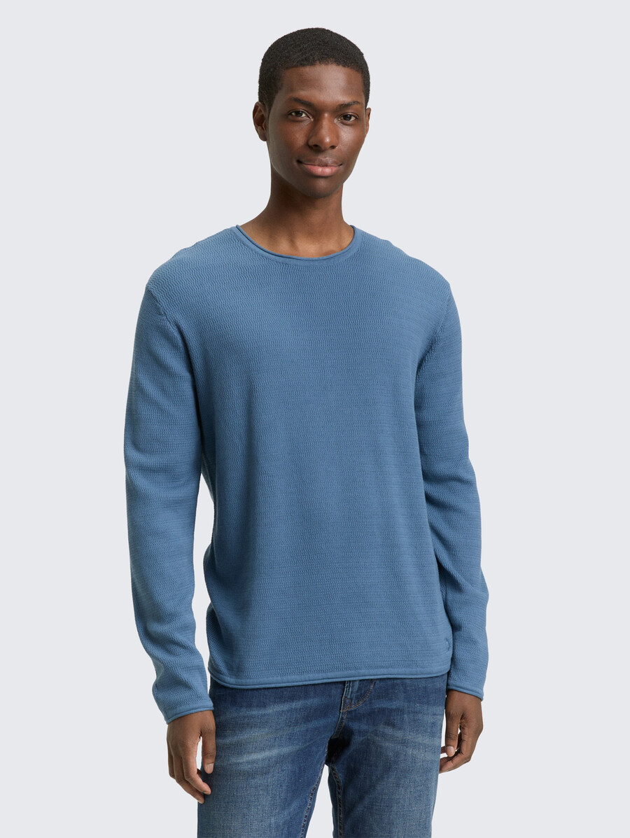 strickpullover aus baumwolle