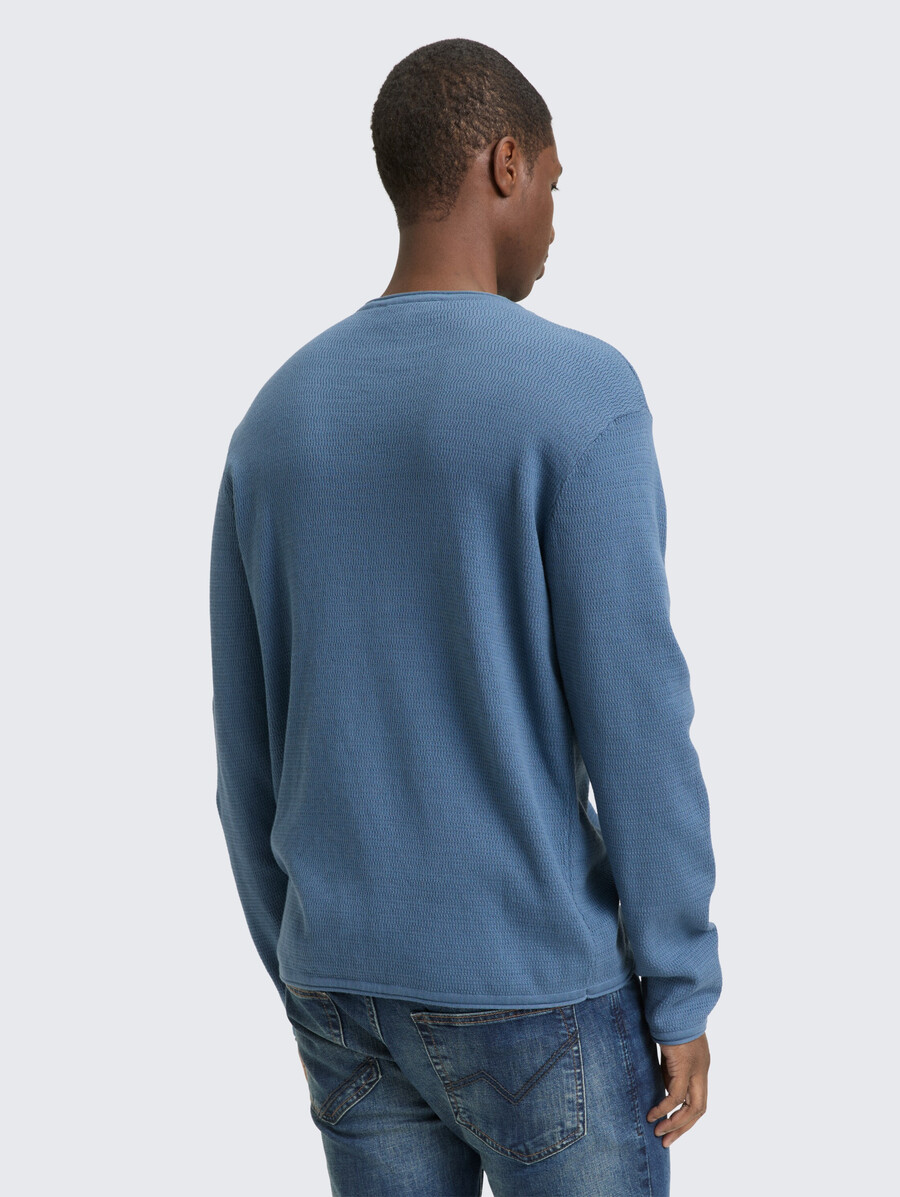 strickpullover aus baumwolle