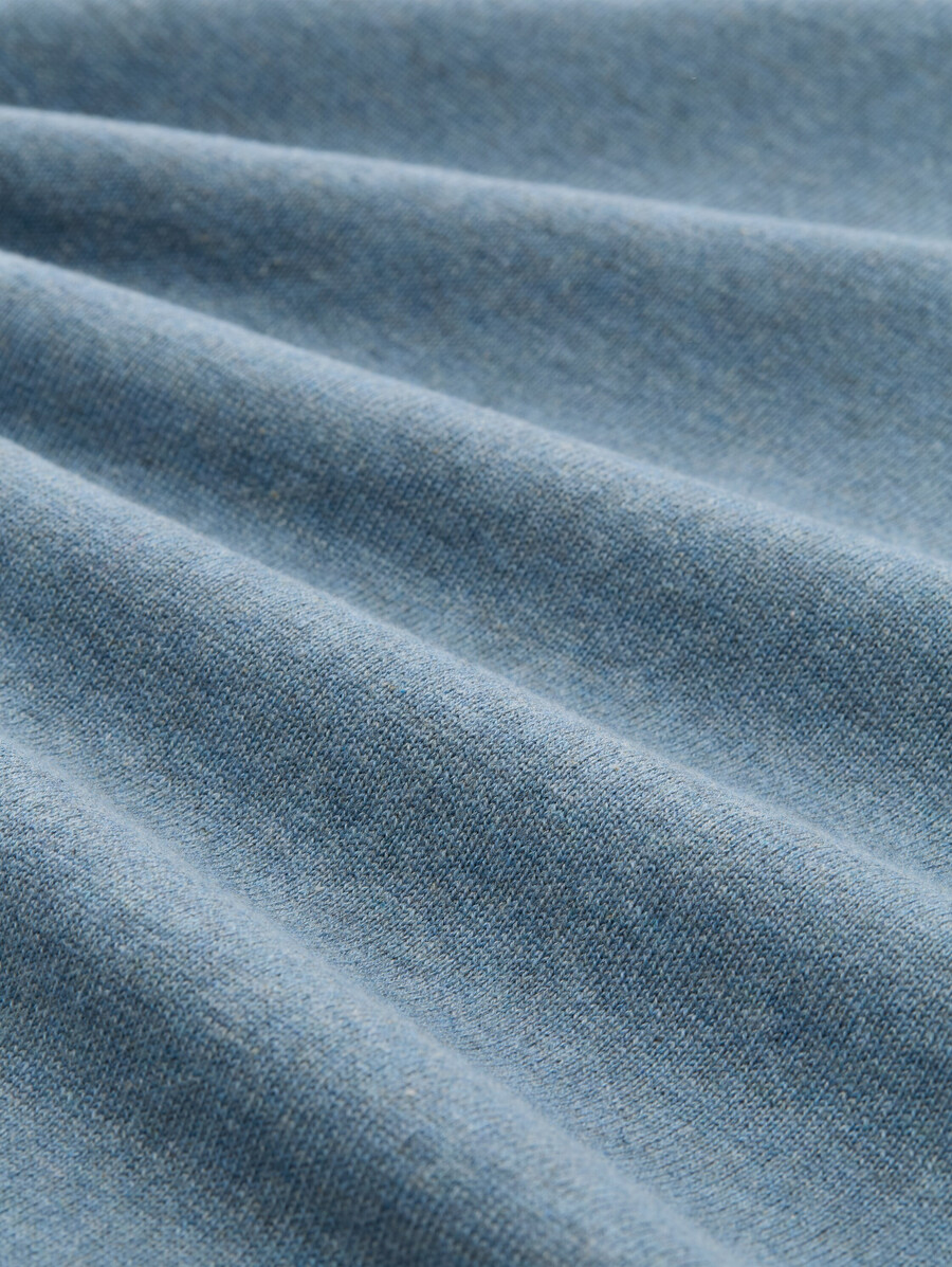 strickpullover aus baumwolle mit v-ausschnitt
