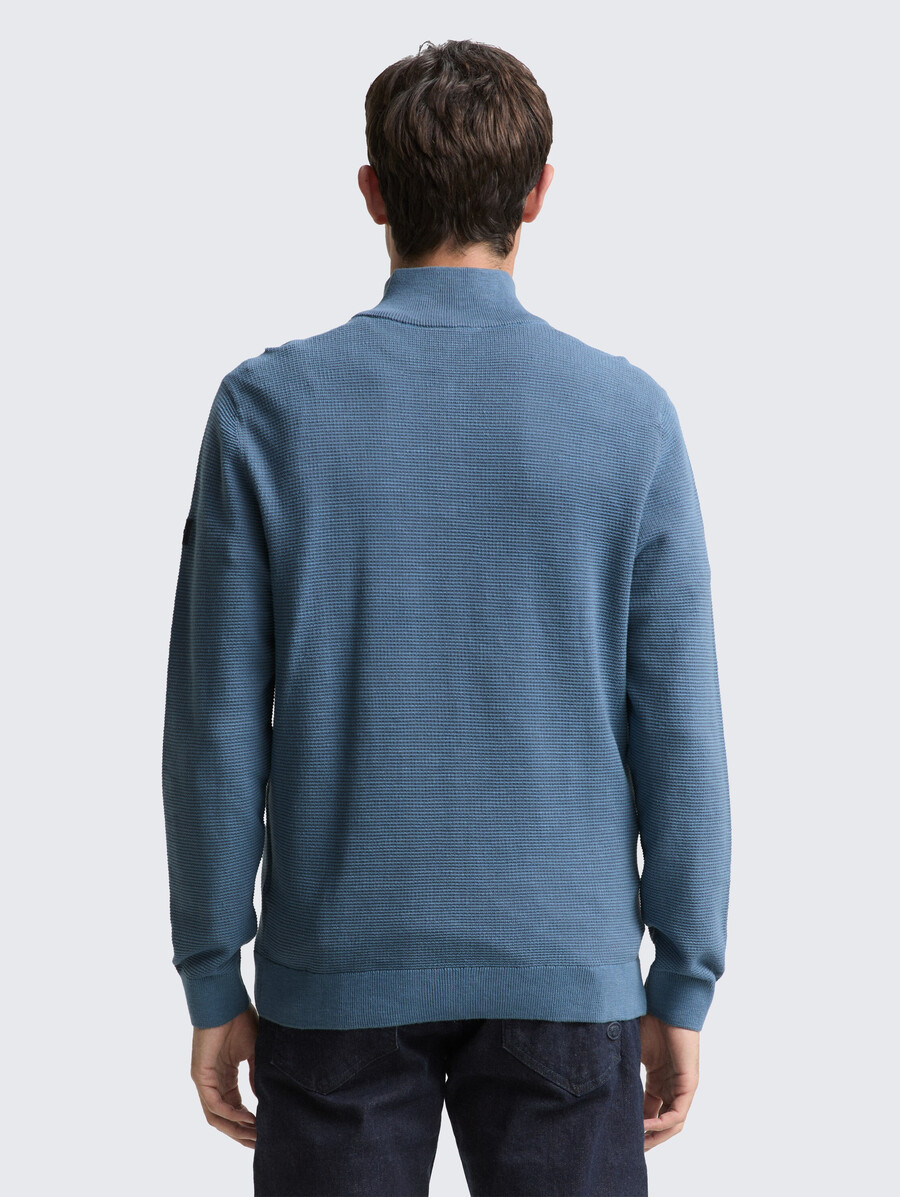 baumwoll-troyer-strickpullover