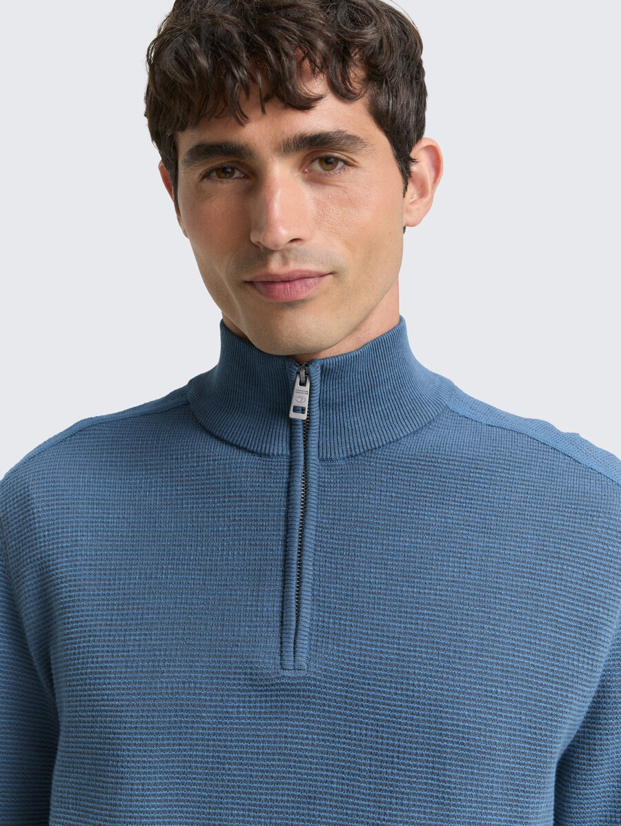 baumwoll-troyer-strickpullover