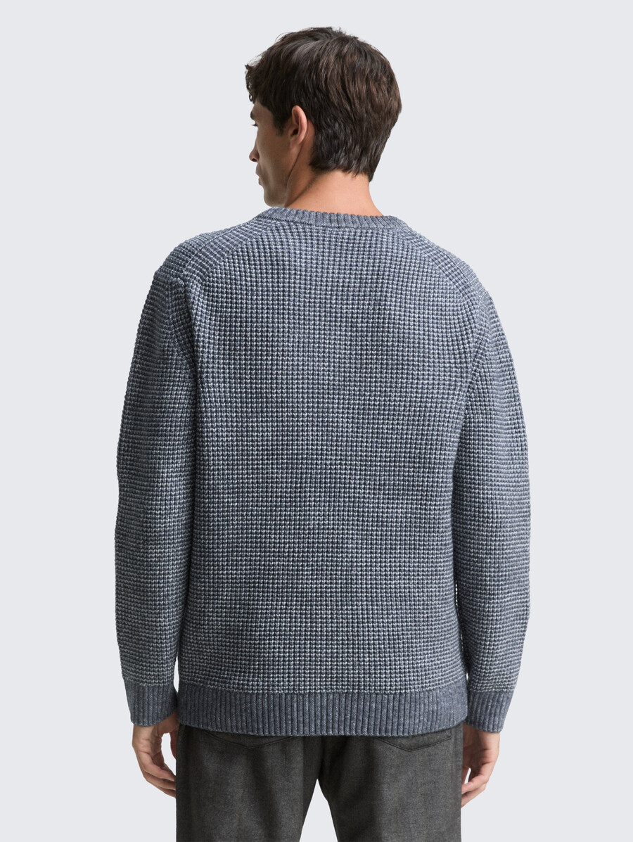 strickpullover mit wollanteil