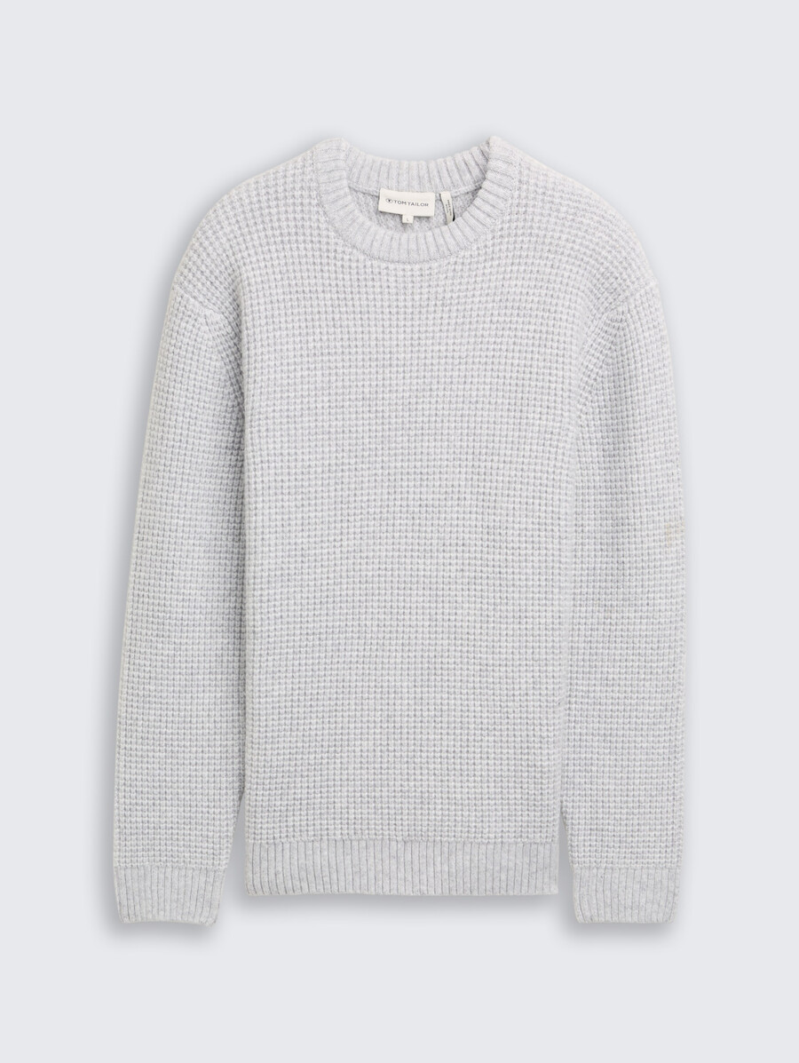 strickpullover mit wollanteil