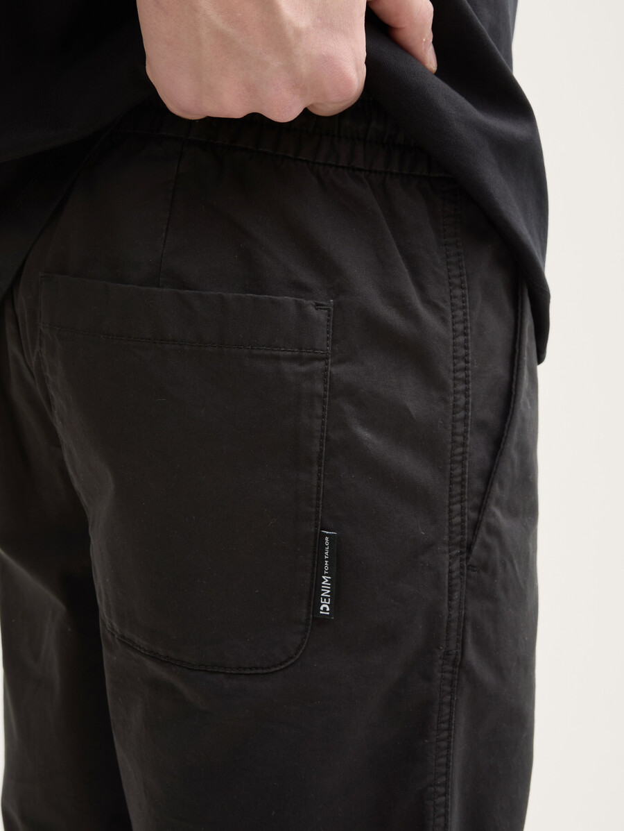 normale shorts mit elastischem baumwollbund