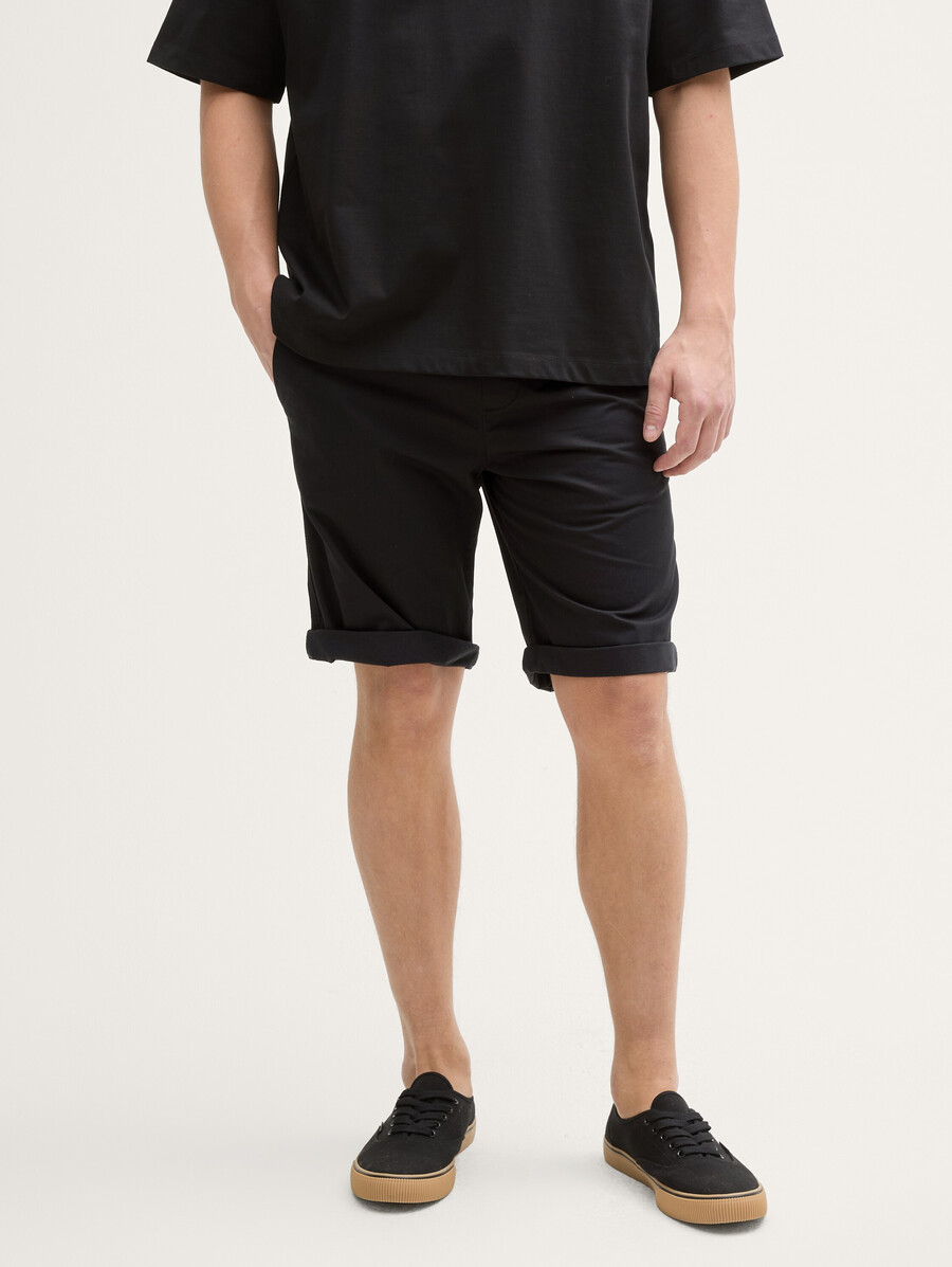 normale shorts mit elastischem baumwollbund