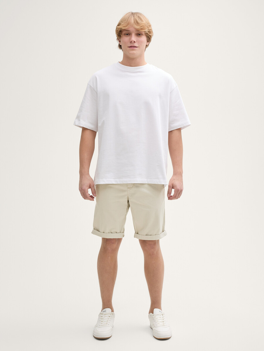 normale shorts mit elastischem baumwollbund