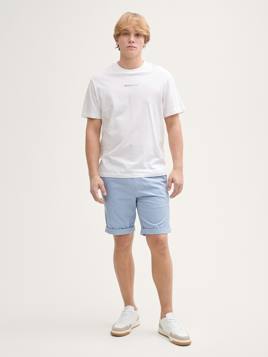 normale shorts mit elastischem baumwollbund