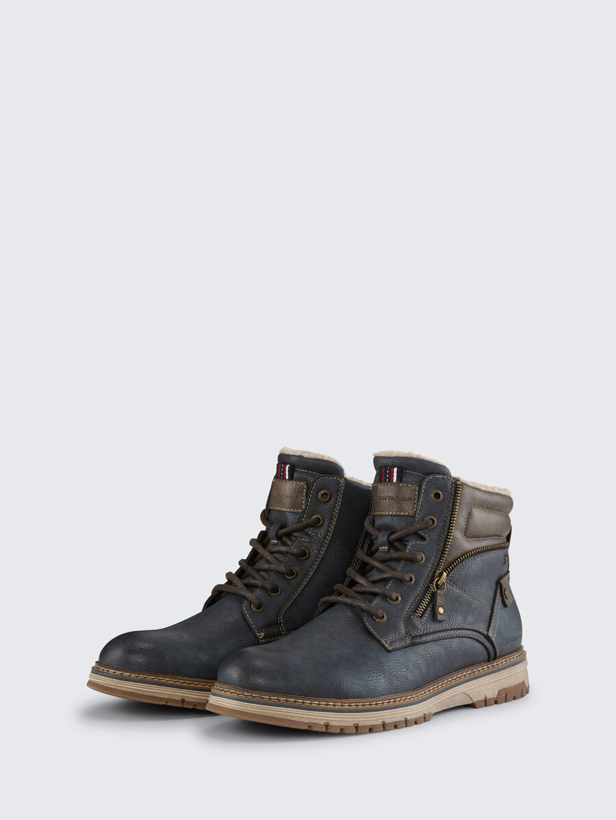 wasserdichte stiefeletten mit futter