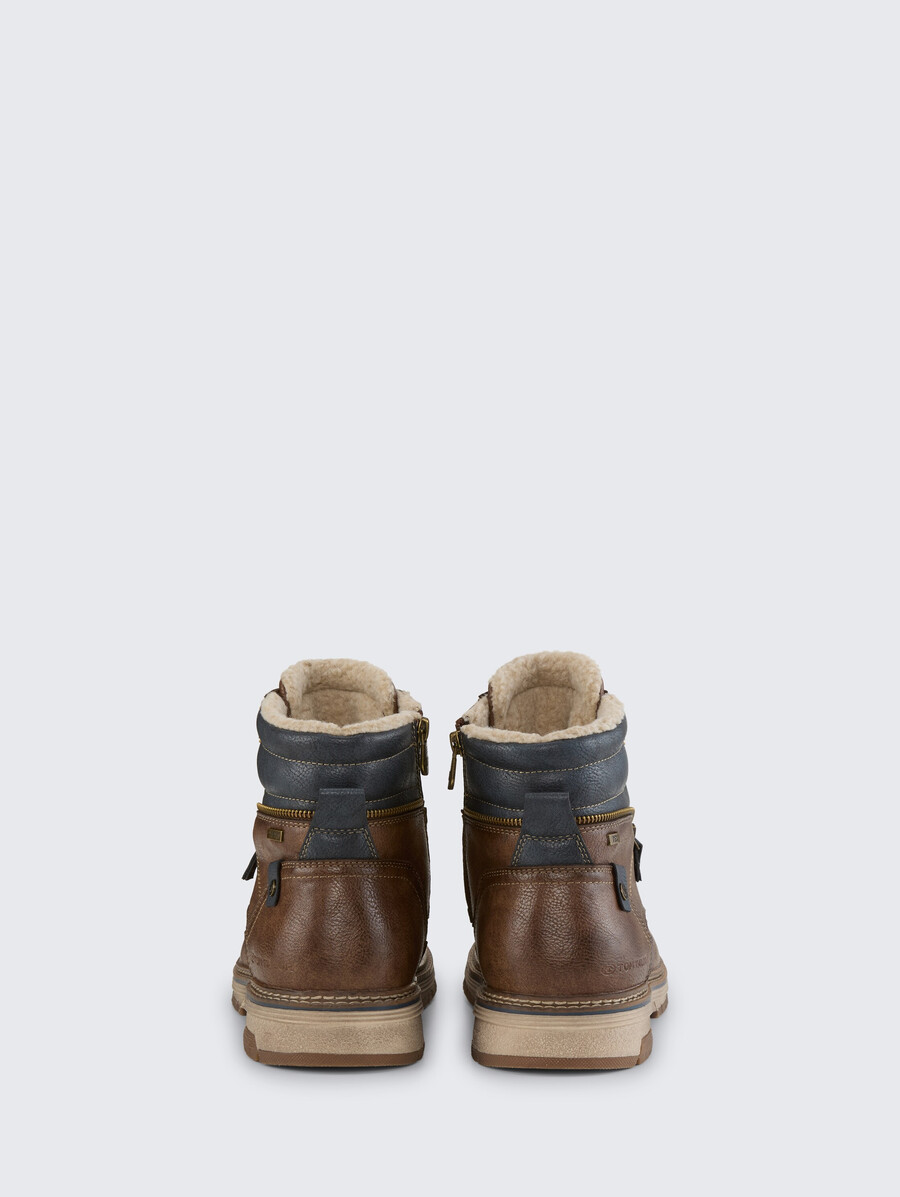 wasserdichte stiefeletten mit futter