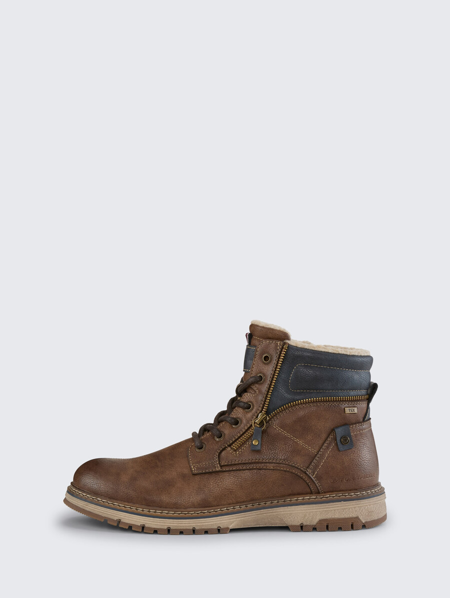 wasserdichte stiefeletten mit futter