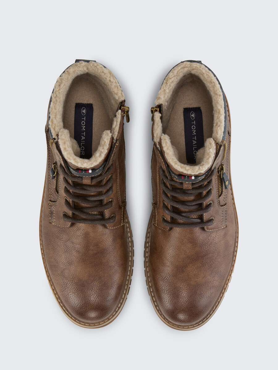 wasserdichte stiefeletten mit futter