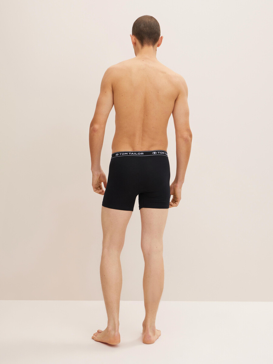 mittellange boxershorts im 3er-pack