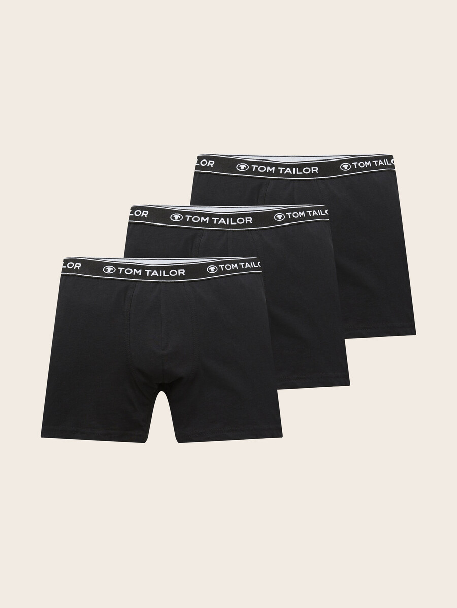 mittellange boxershorts im 3er-pack