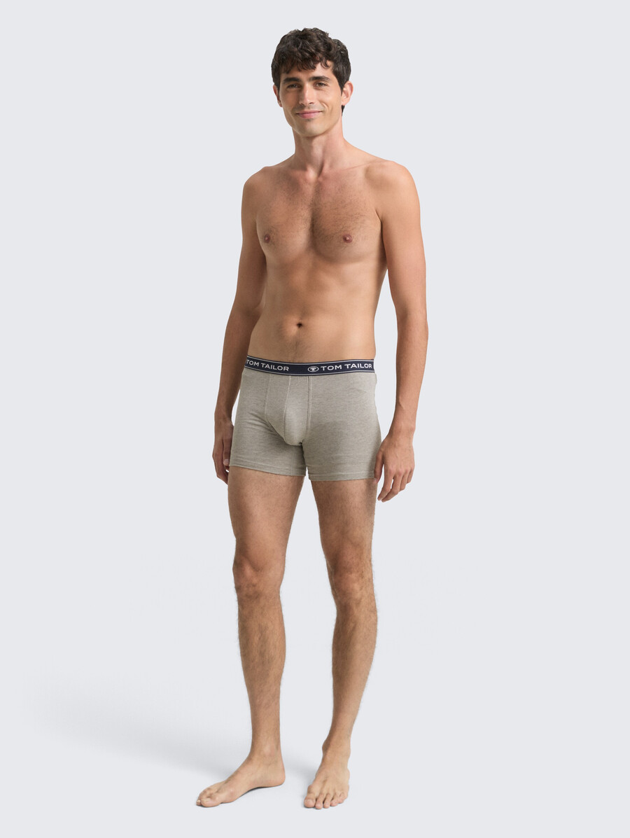 mittellange boxershorts im 3er-pack