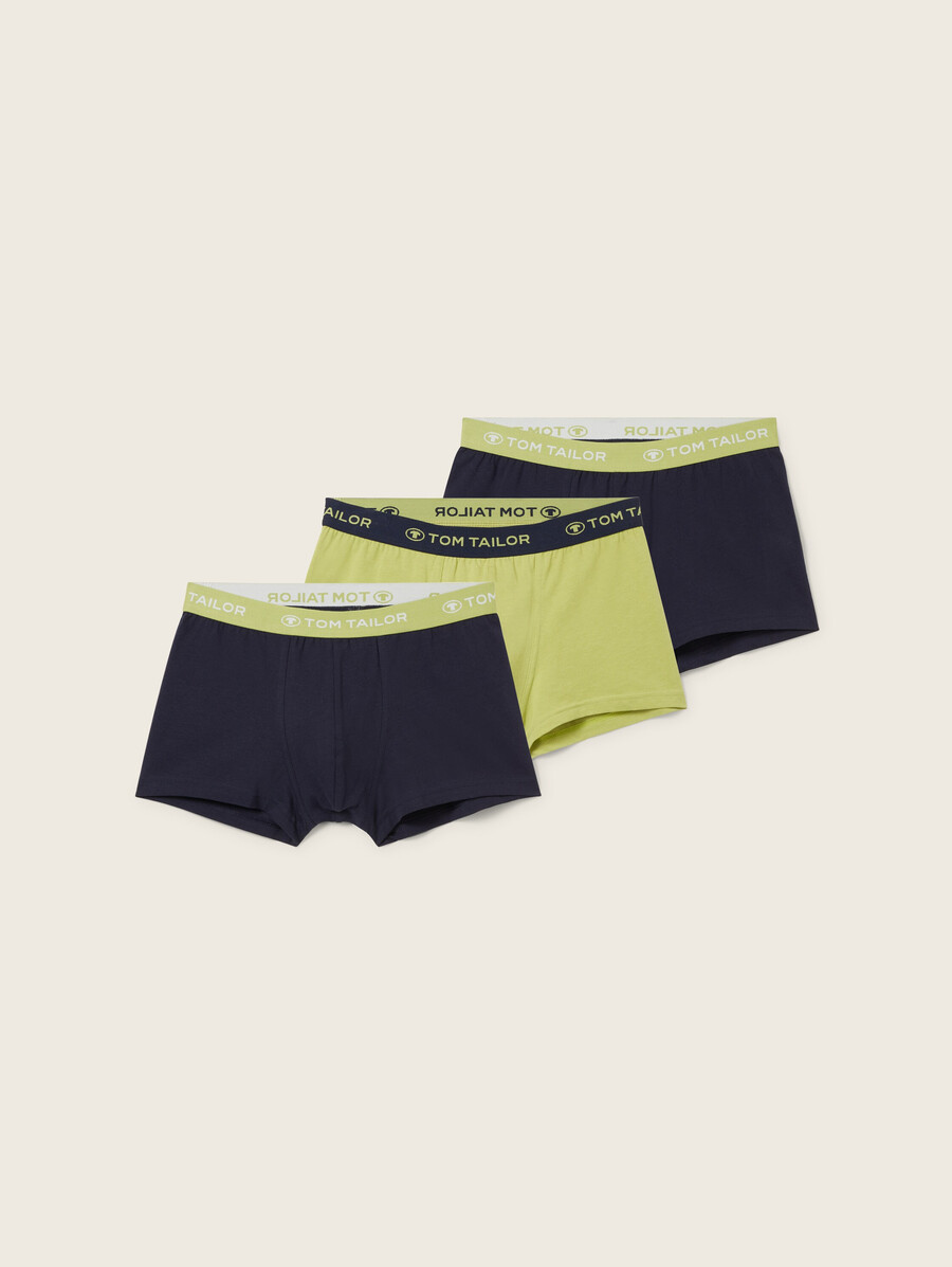 kurze boxershorts im 3er-pack