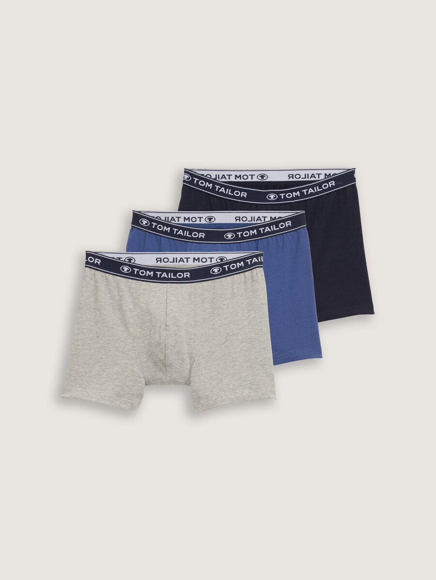 mittellange boxershorts im 3er-pack
