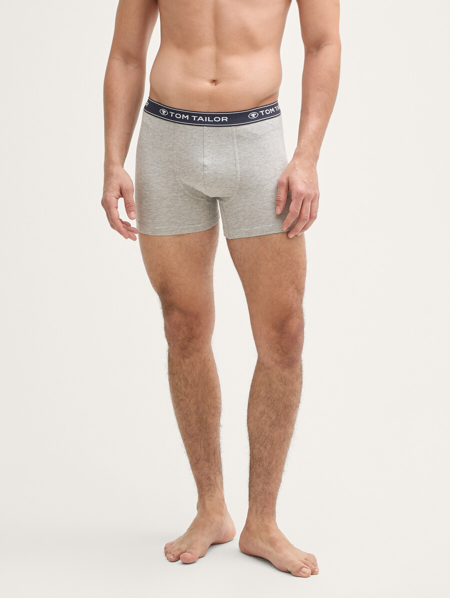 mittellange boxershorts im 3er-pack